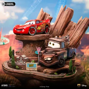 Lightning McQueen and Tow Mater Disney Pixar Cars 1/10 Scale Statue Pre-order