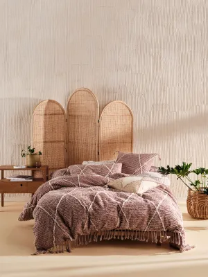 LINEN HOUSE ASHA DUSK QUILT COVER SET
