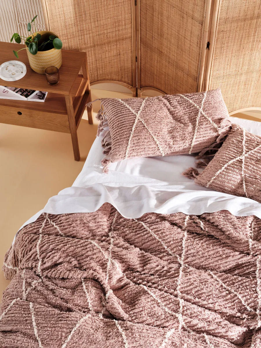 LINEN HOUSE ASHA DUSK QUILT COVER SET