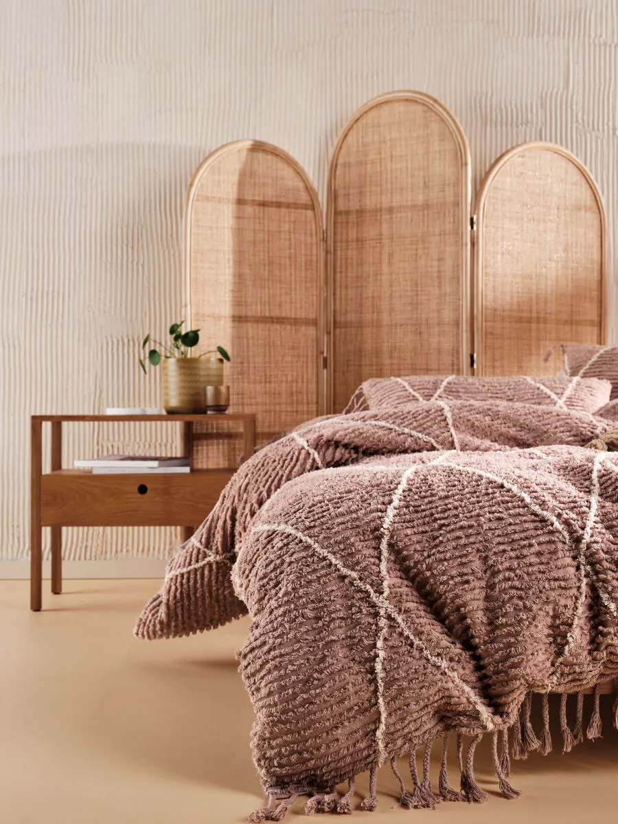 LINEN HOUSE ASHA DUSK QUILT COVER SET