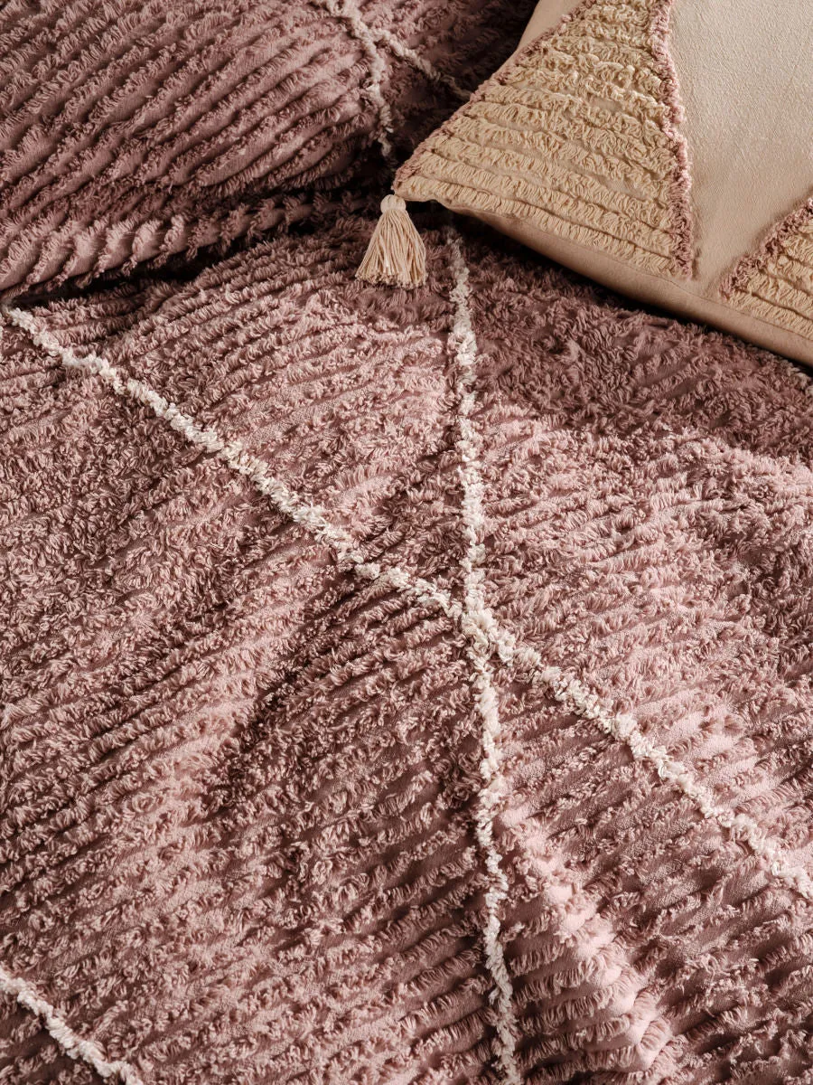 LINEN HOUSE ASHA DUSK QUILT COVER SET