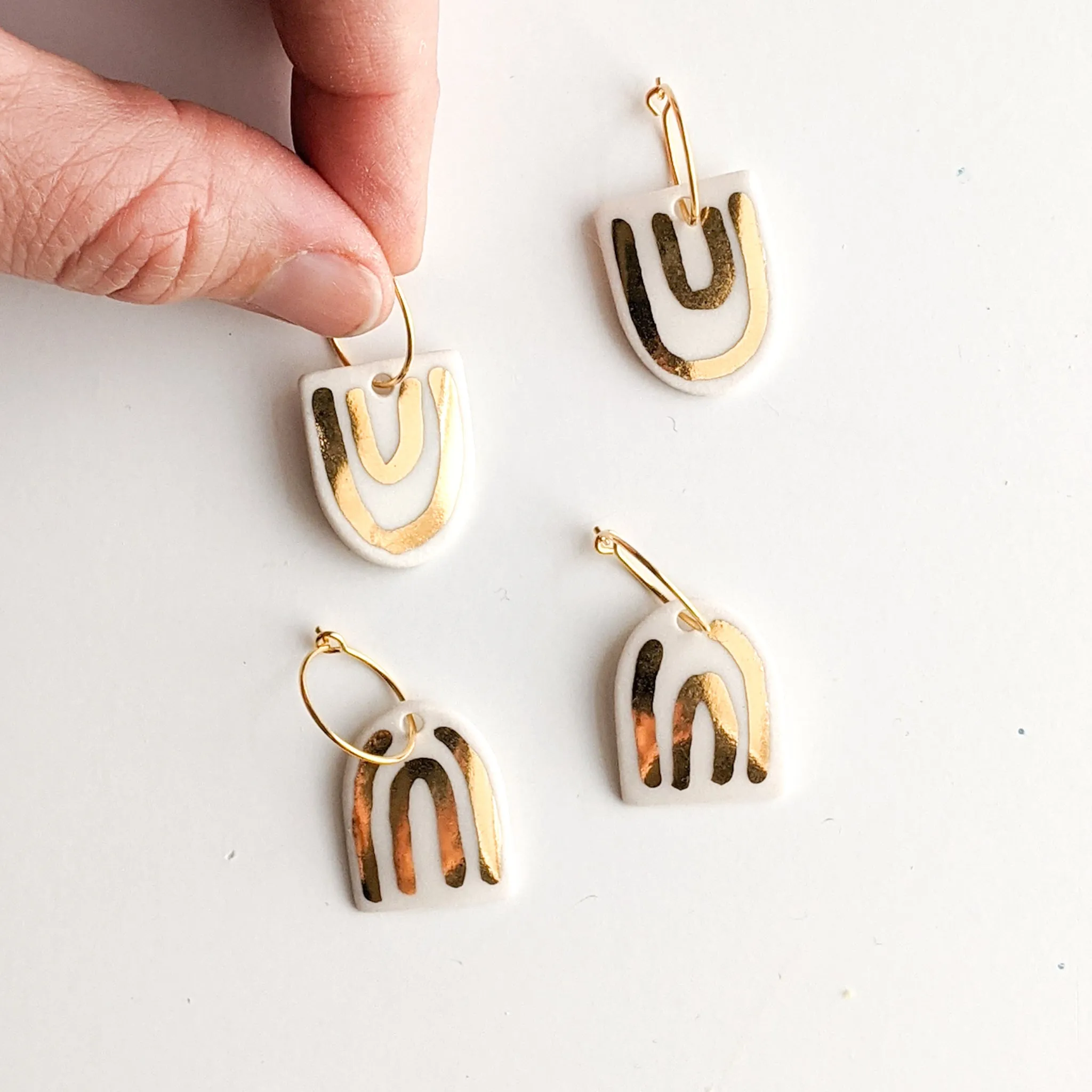 Little Rainbow Hoops