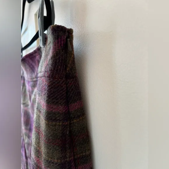 LL Bean Women’s Wool Blend Plaid Skirt‎ Size 20 Petite