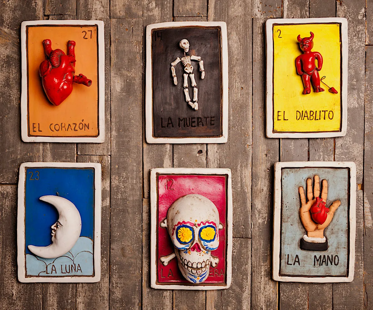 Loteria Card Wall Art, La Sirena #6