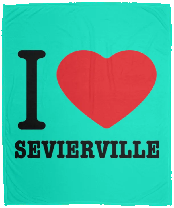 Love Sevierville - Plush Fleece Blanket (50x60)