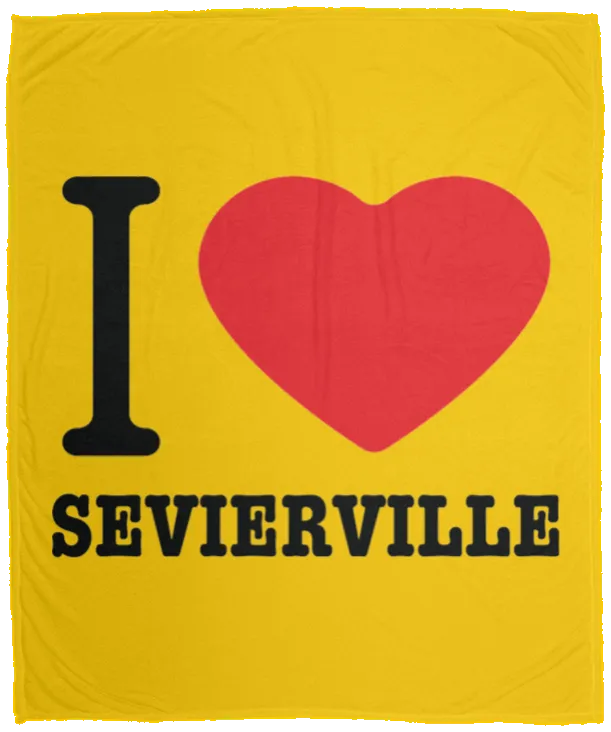 Love Sevierville - Plush Fleece Blanket (50x60)