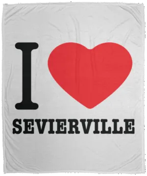 Love Sevierville - Plush Fleece Blanket (50x60)