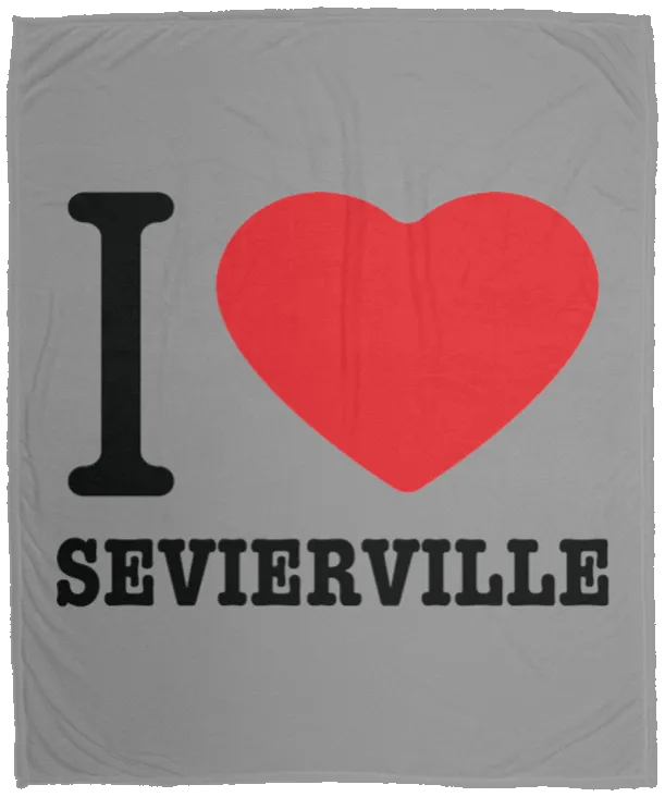 Love Sevierville - Plush Fleece Blanket (50x60)