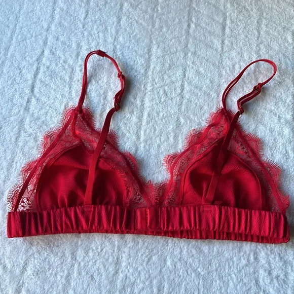 Love Stories Lace Satin Bralette