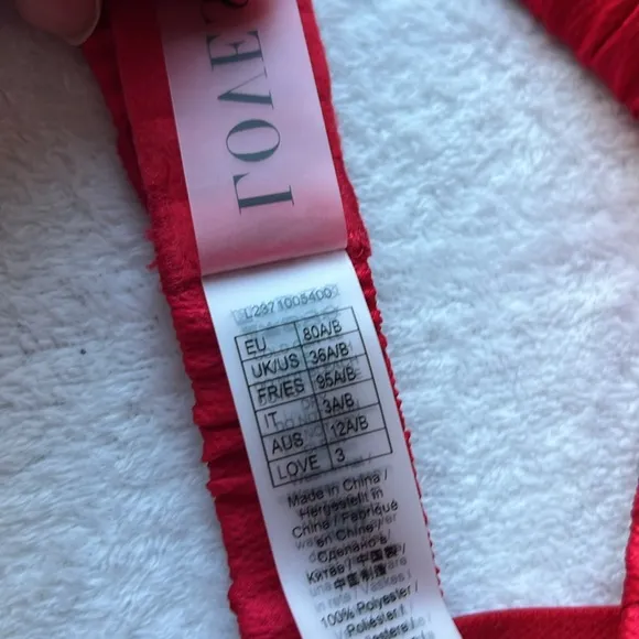 Love Stories Lace Satin Bralette