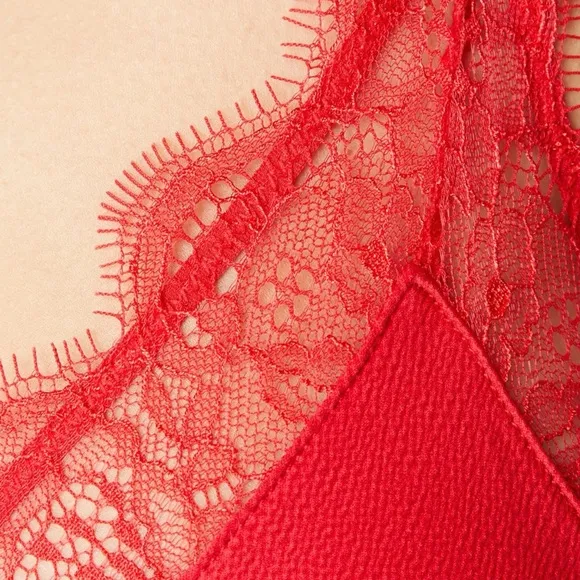 Love Stories Lace Satin Bralette