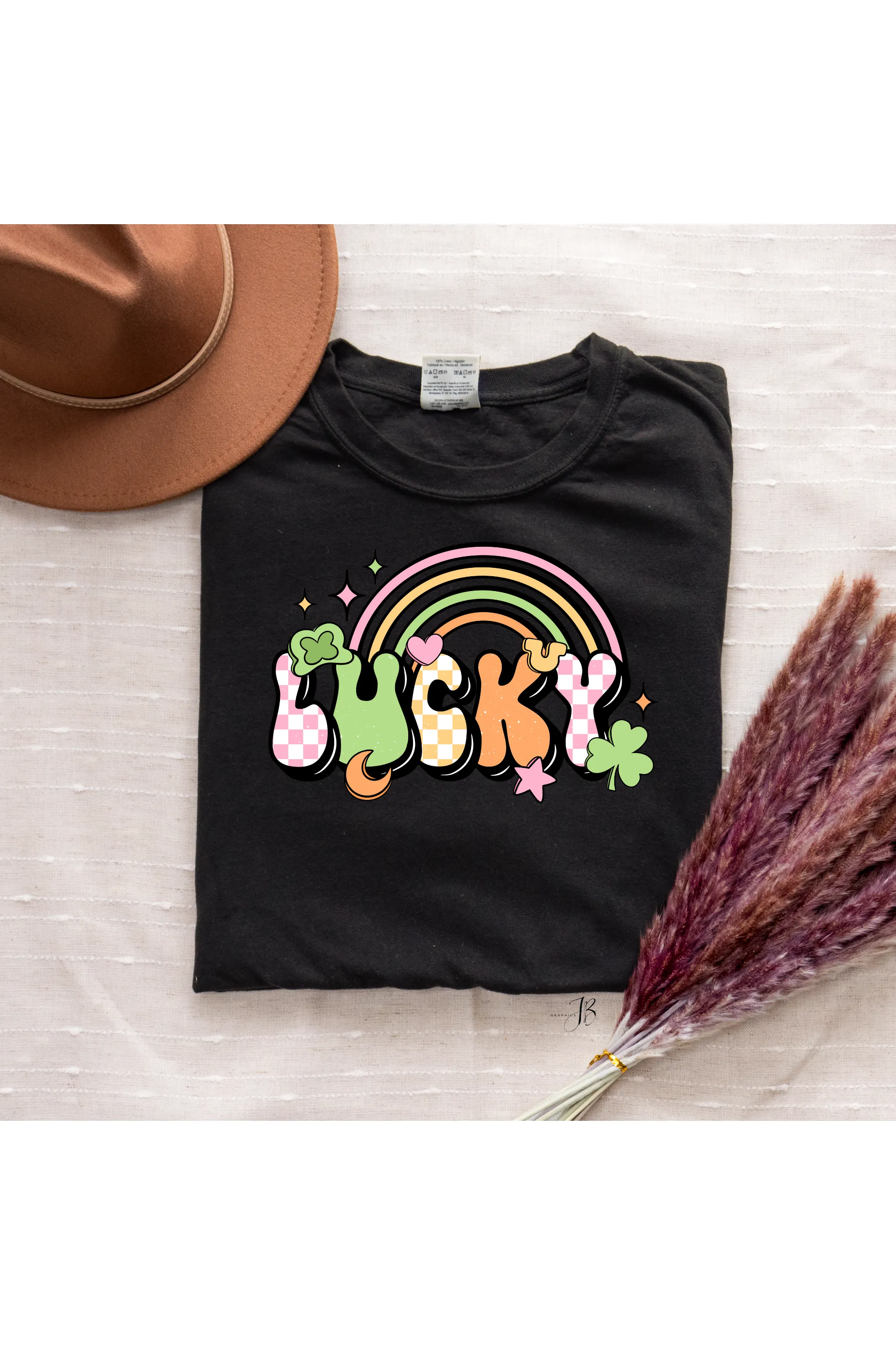 Lucky Rainbow Retro Tee