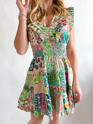 Maribel Patchwork Dress
