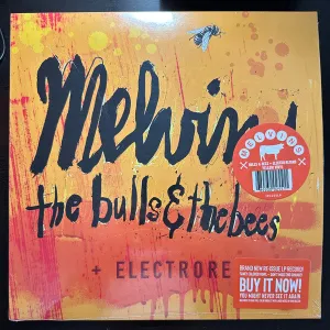 Melvins - The Bulls & The Bees   Electroretard 2xLP Yellow Color Vinyl LP Record