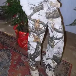 Men's Printed Straight Leg Jeans