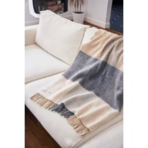 Merino Wool and Cashmere Throw - Aoife Willow