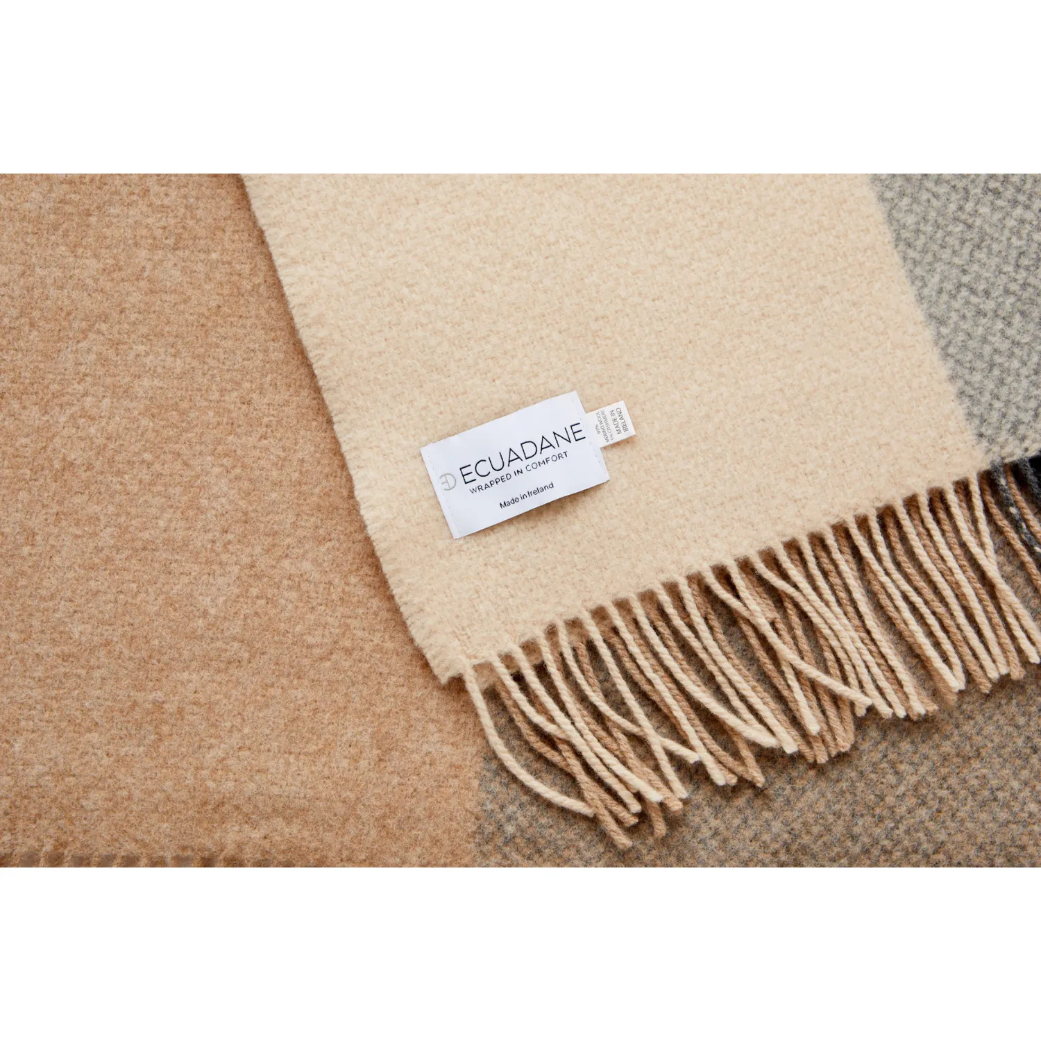 Merino Wool and Cashmere Throw - Aoife Willow
