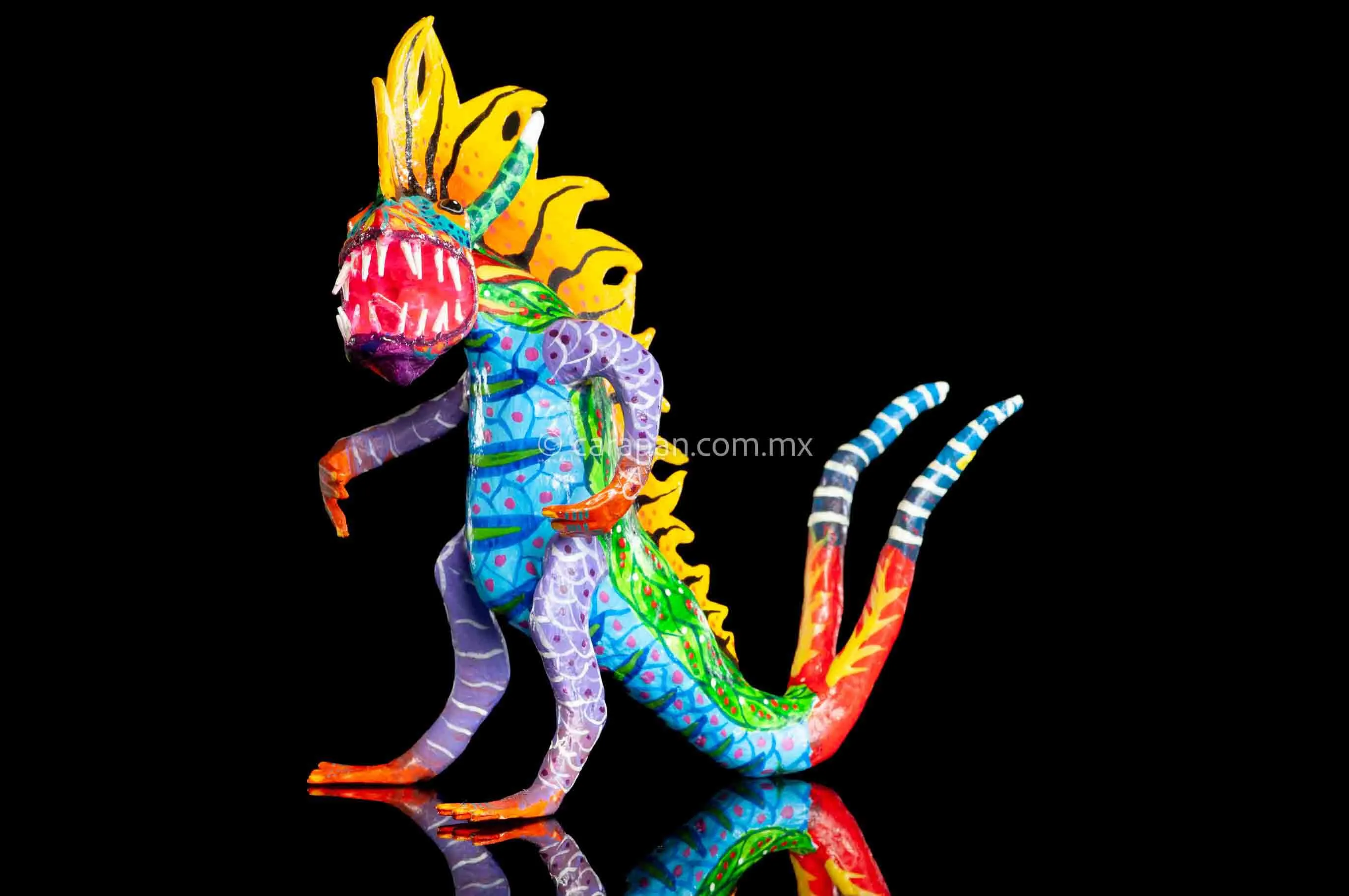 Mexican Monster Paper Mache Alebrije