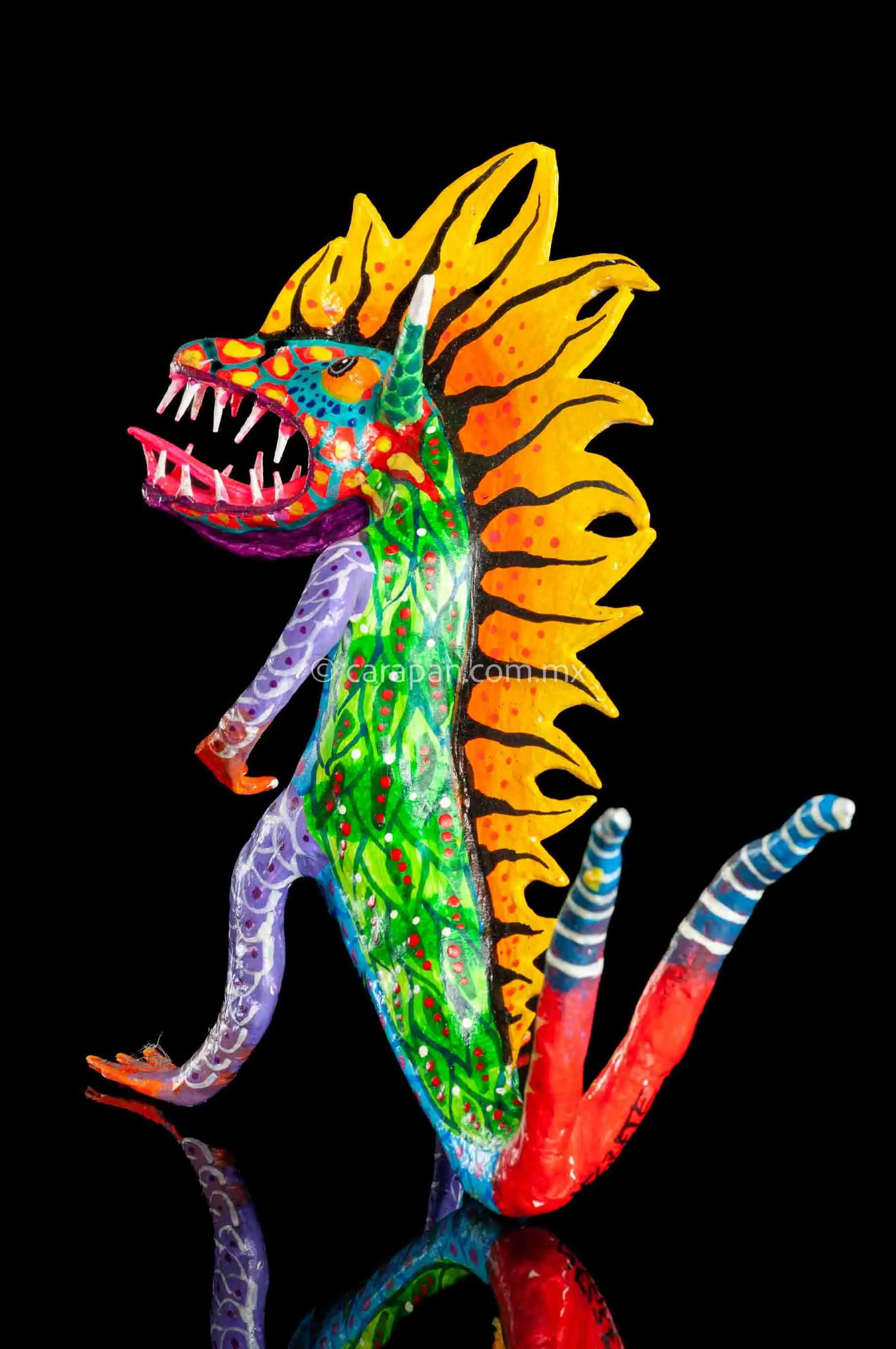 Mexican Monster Paper Mache Alebrije
