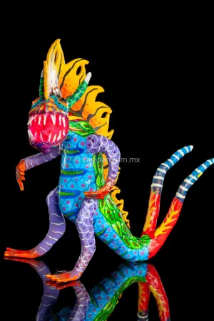 Mexican Monster Paper Mache Alebrije