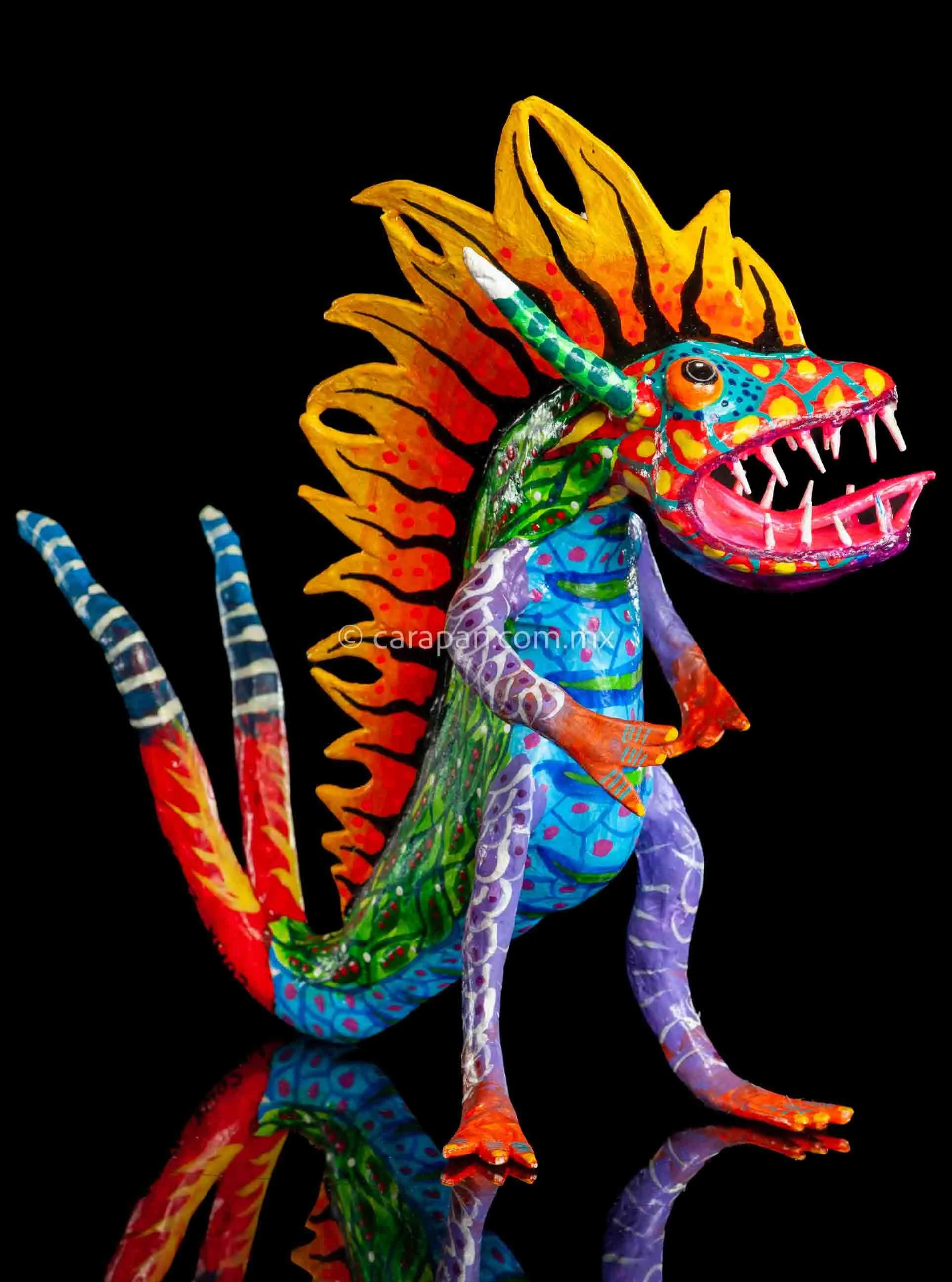 Mexican Monster Paper Mache Alebrije