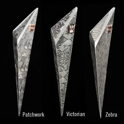 Mezuzah 139 Full Pattern Gila by Joy Stember Metal Arts Studio