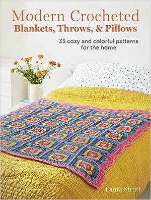 Modern Crocheted Blankets Throws & Pillows