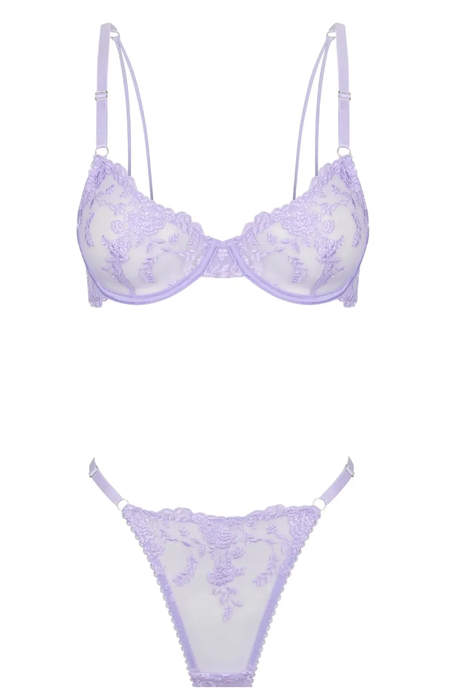 Nicolette Underwire Lilac