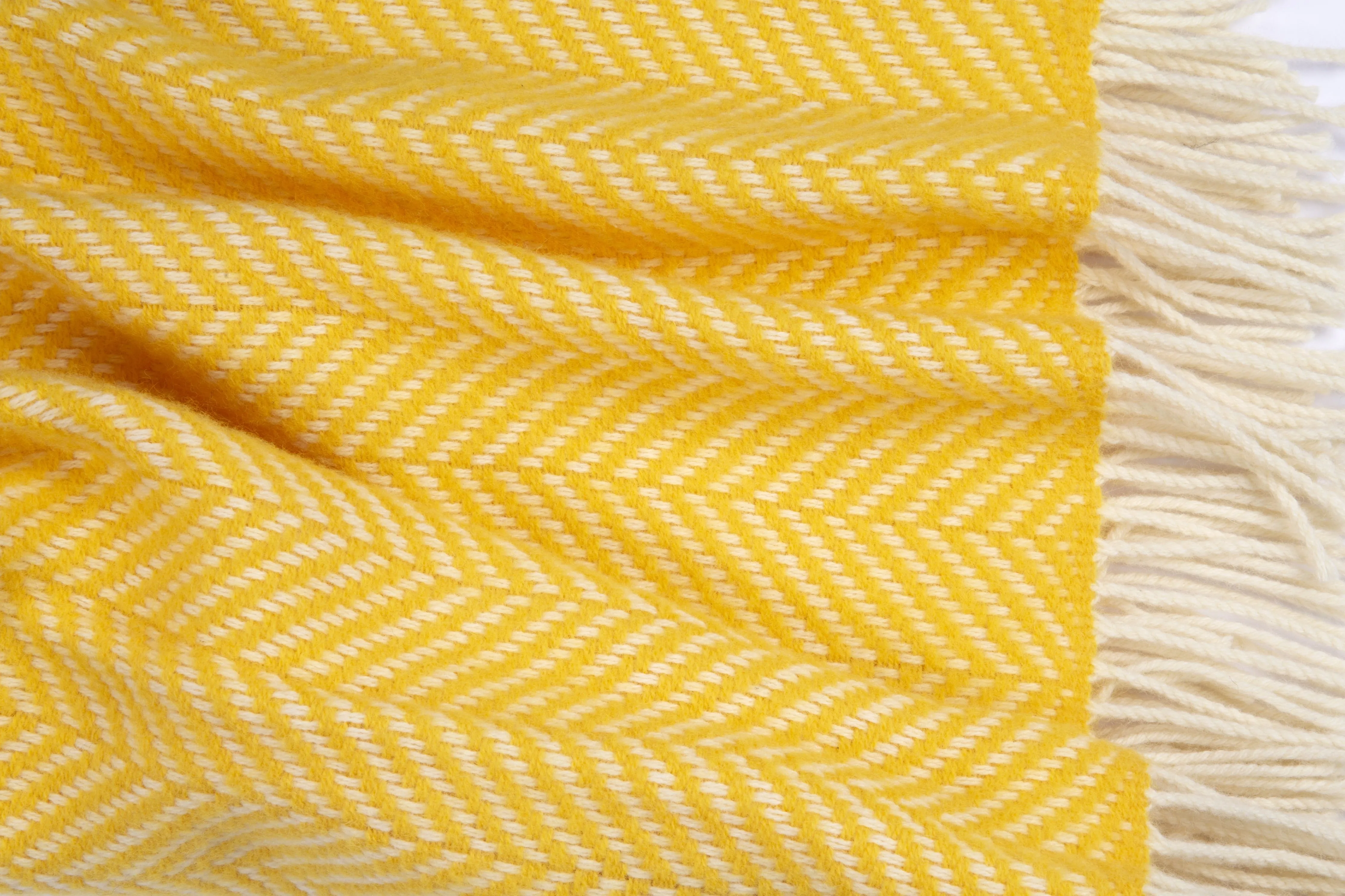 Nordic Herringbone Blanket