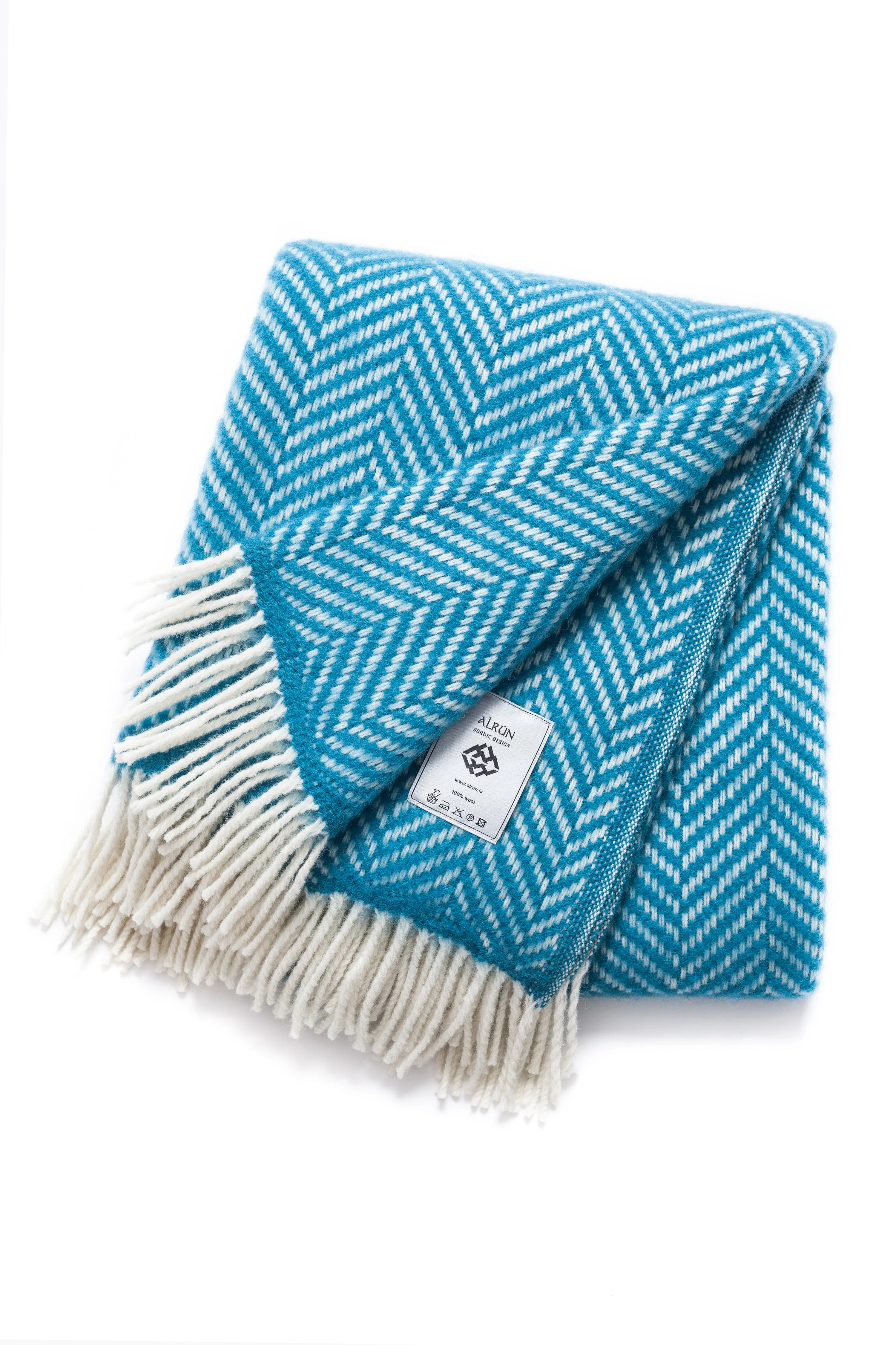 Nordic Herringbone Blanket