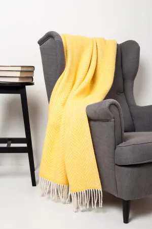 Nordic Herringbone Blanket