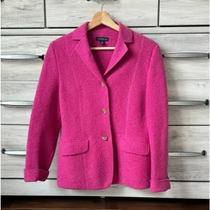 NWOT Lands’ End 0 wool cardigan blazer size 4P