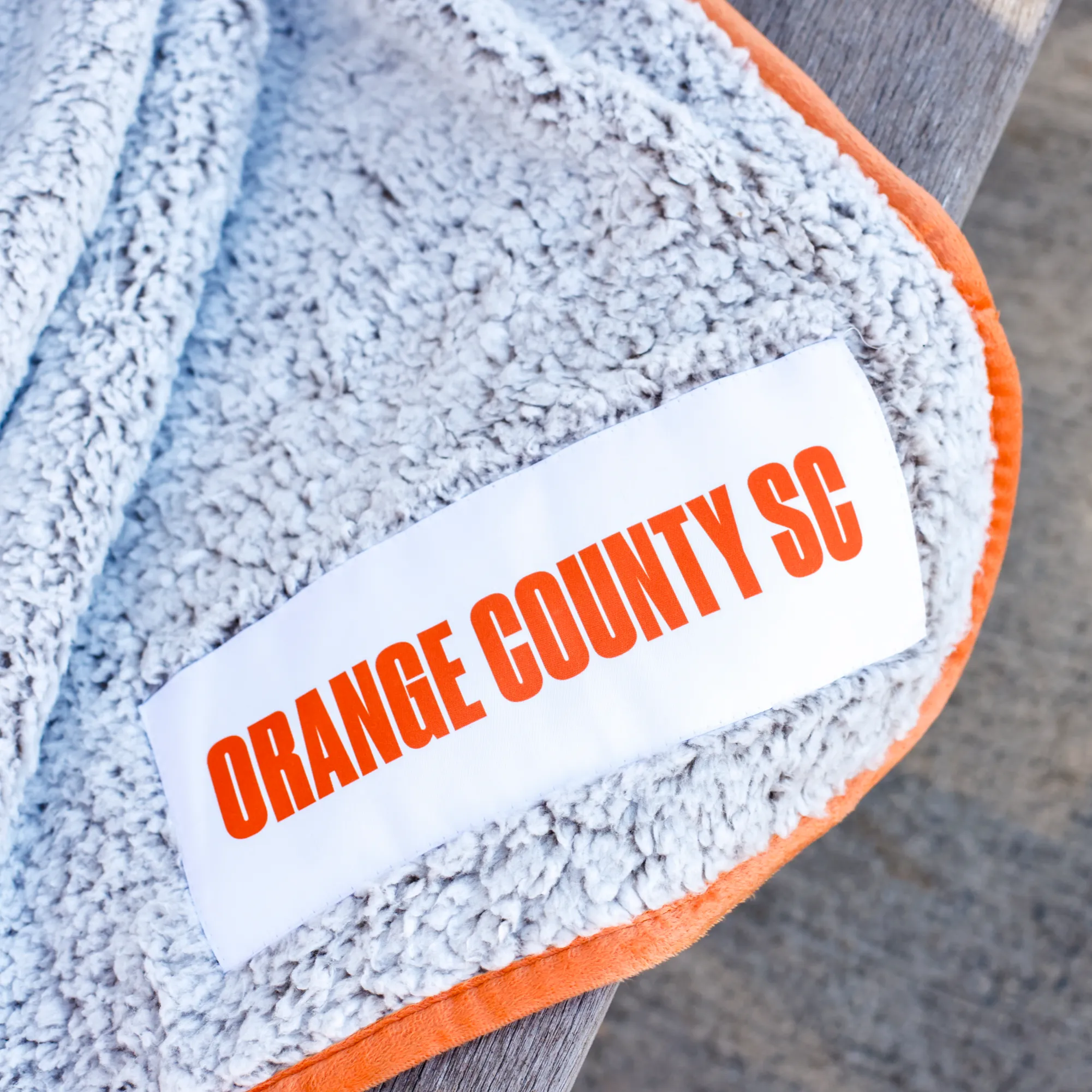 OCSC Frosty Fleece Blanket