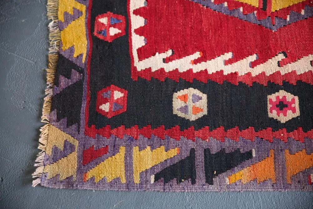 Old Sivas Sarkisla Kilim 5.5ftx9.10ft