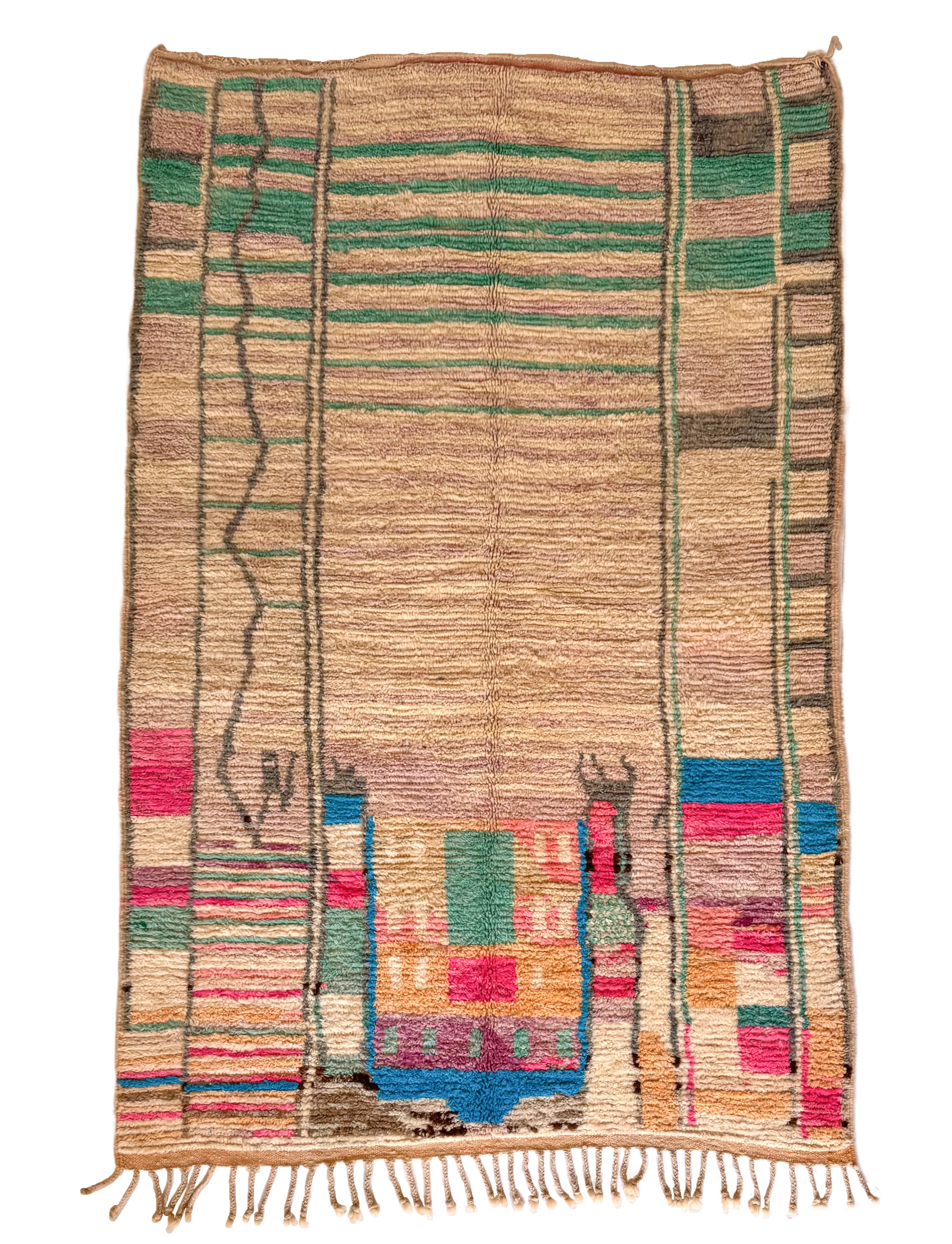 Oued Zem Abstract Striped Boujad