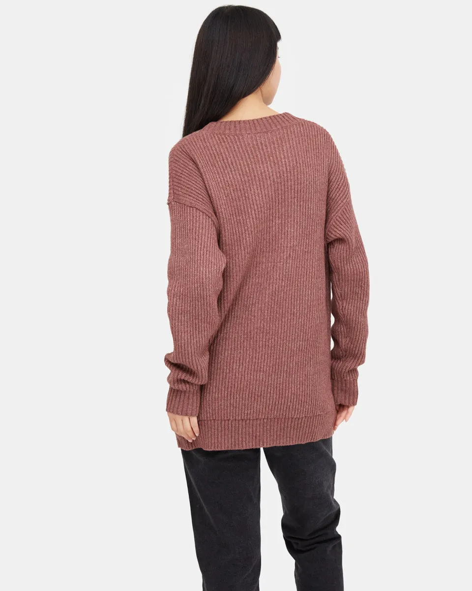 Oversized Button Cardigan