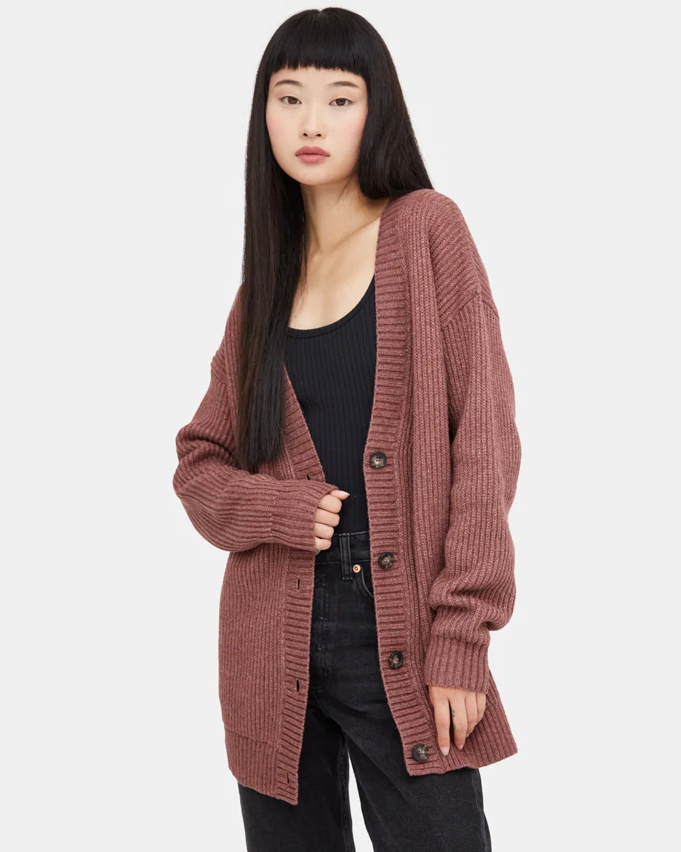 Oversized Button Cardigan