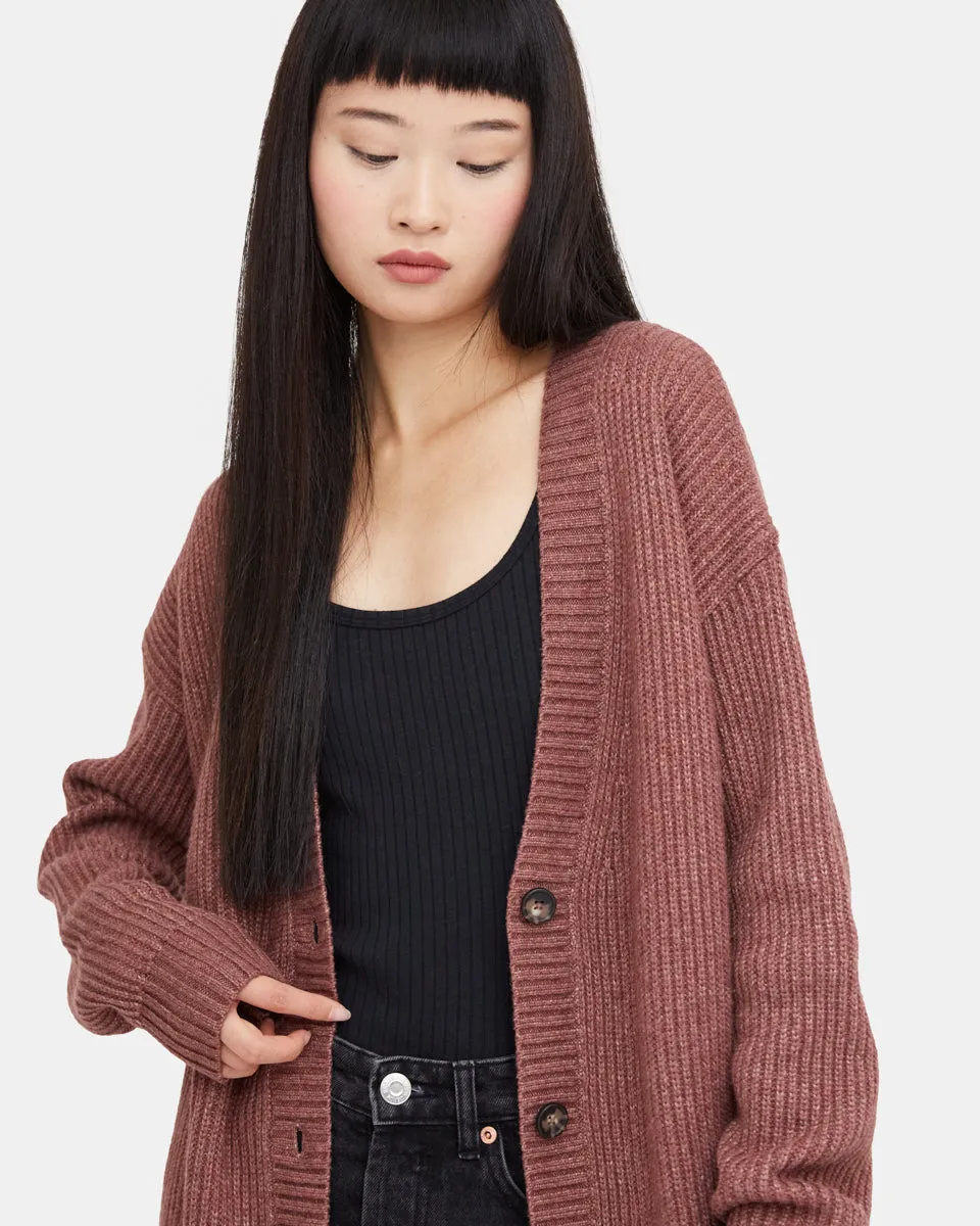 Oversized Button Cardigan