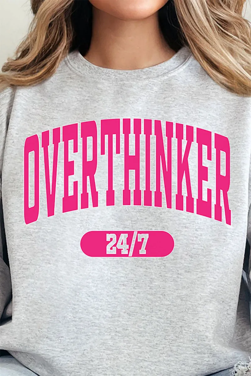 Overthinker 24/7 Unisex NuBlend Crew Sweatshirt