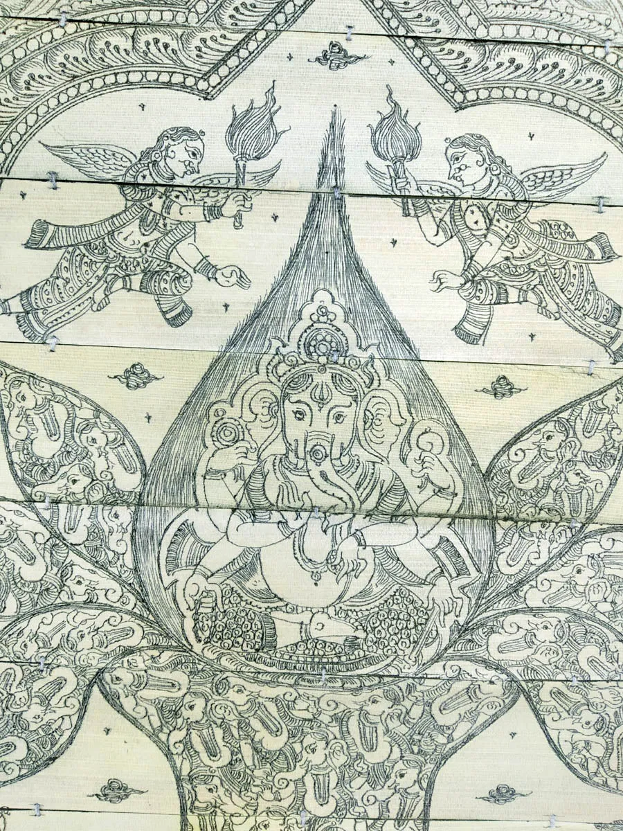 Palm Leaf Pattachitra Kalasa