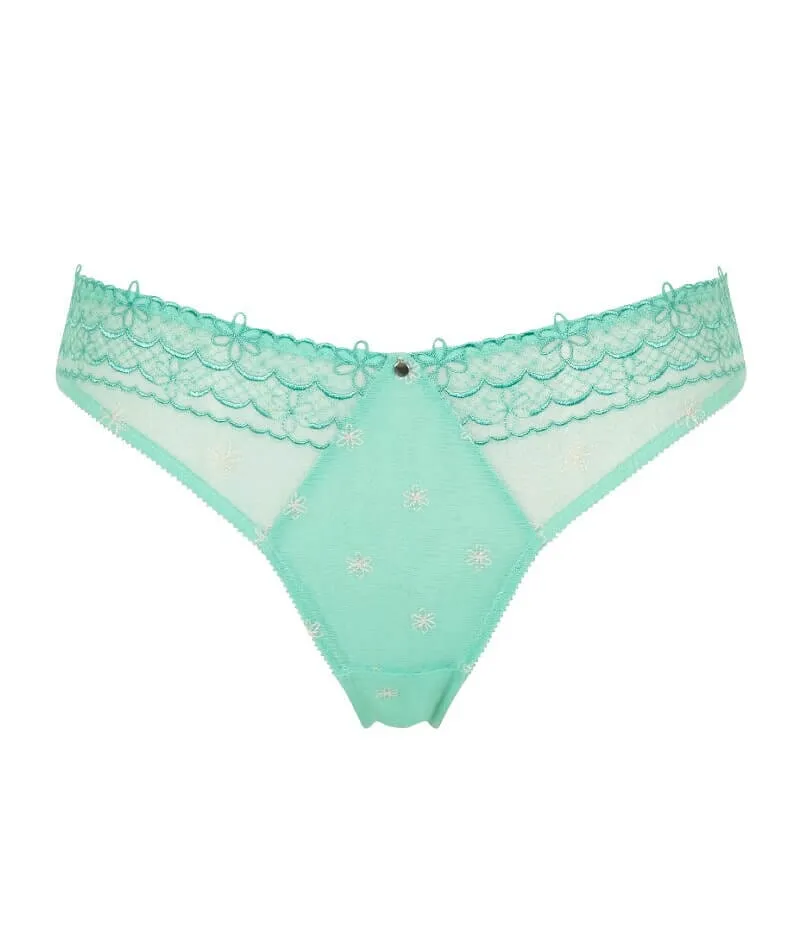 Panache Blossom Brazilian Brief - Jade
