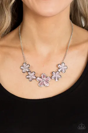 Paparazzi Garden Daydream - Pink Necklace