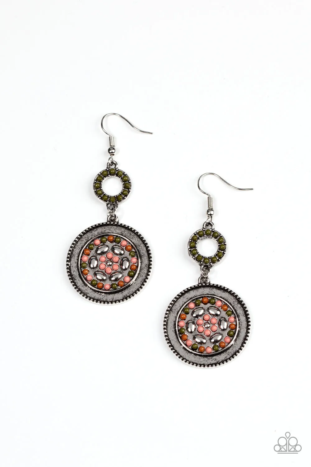 Paparazzi - Meadow Mantra - Multi Earrings