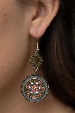 Paparazzi - Meadow Mantra - Multi Earrings