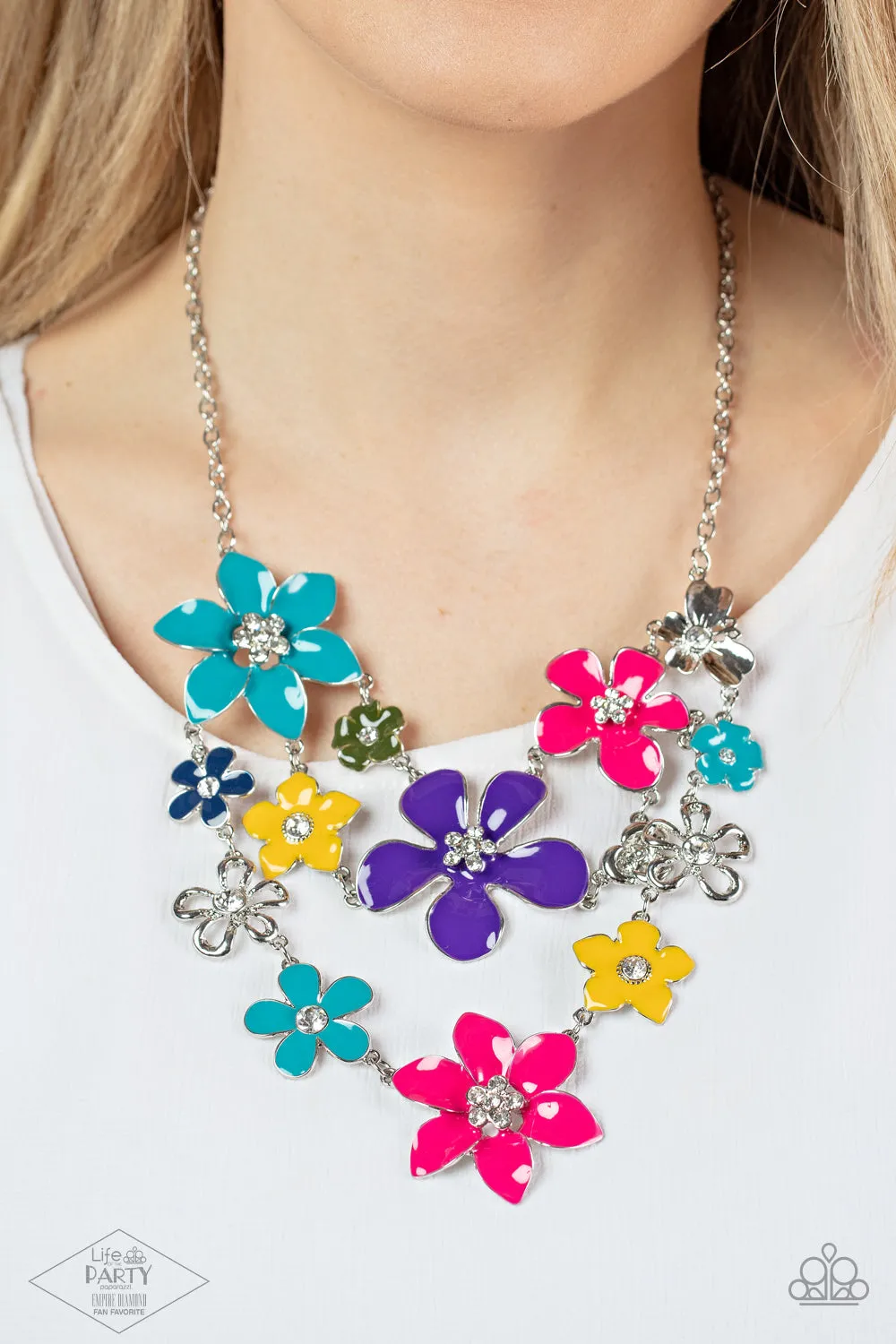 Paparazzi Zi Flower Necklace