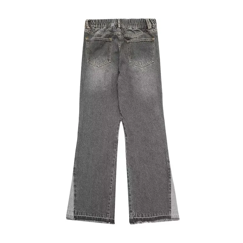 Patchwork Hole Jeans