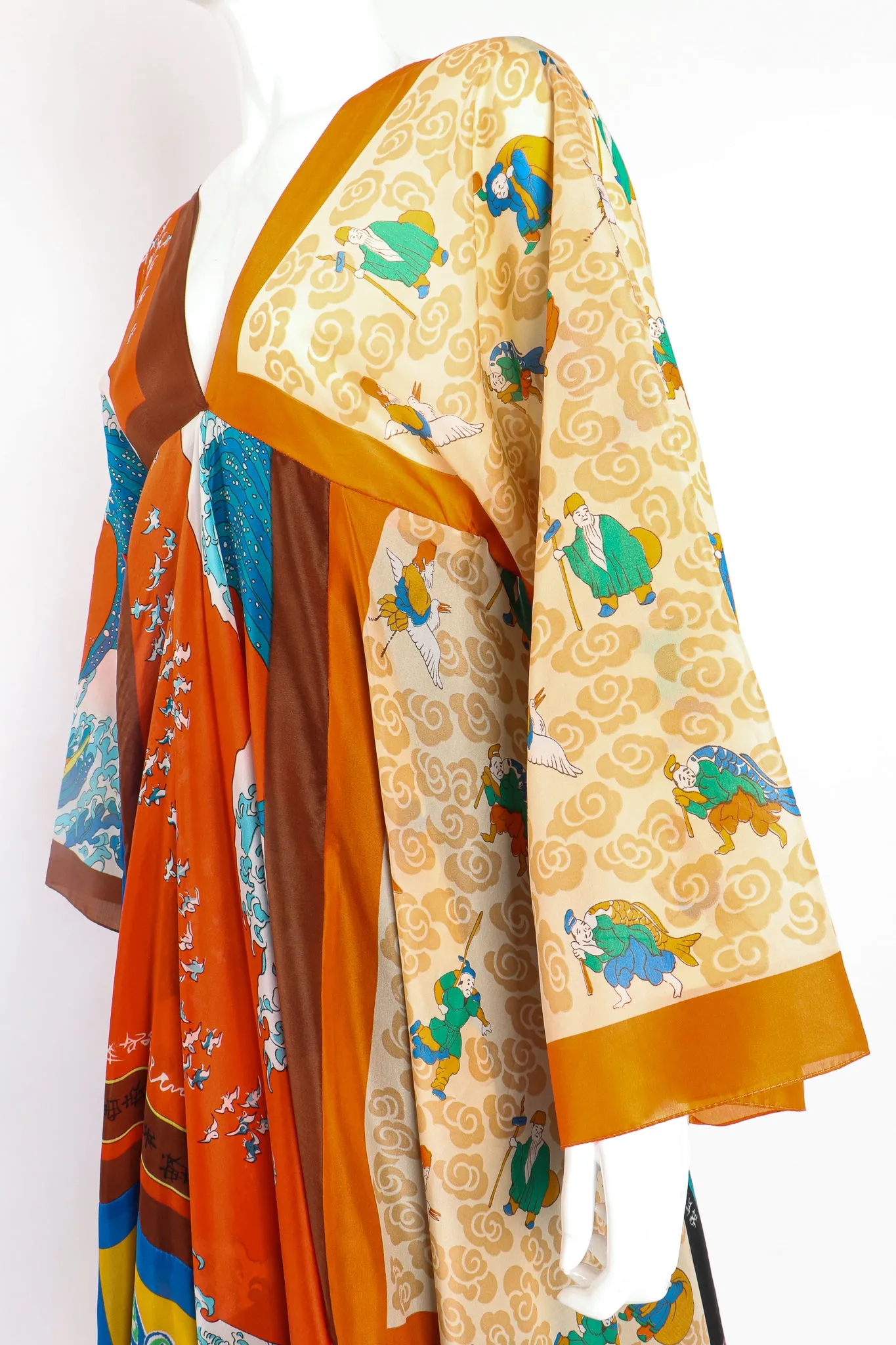 Patchwork Scarf Dress