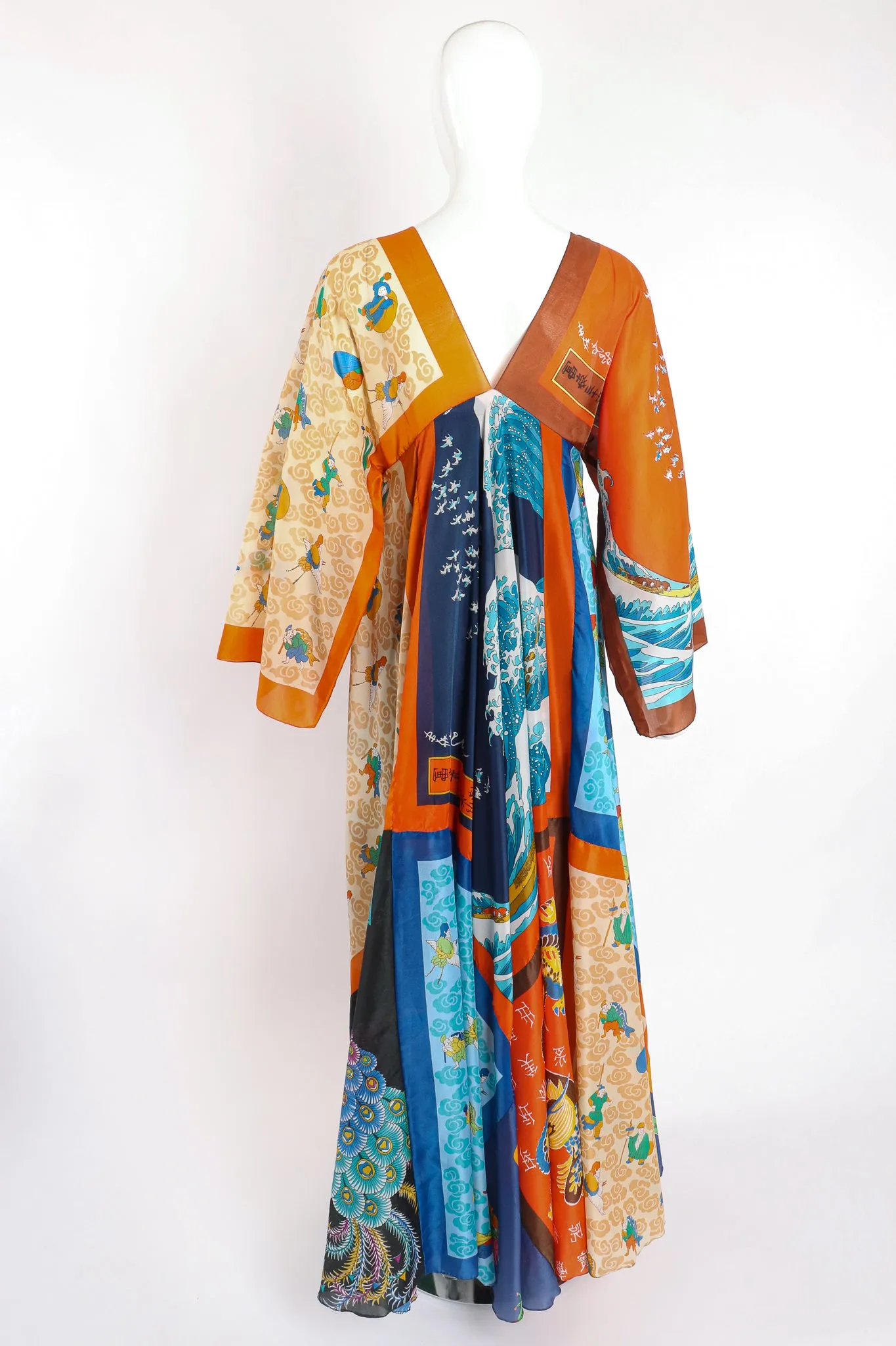 Patchwork Scarf Dress