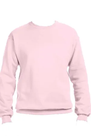 Peace Love Pink Ribbon Unisex NuBlend Crew Sweatshirt
