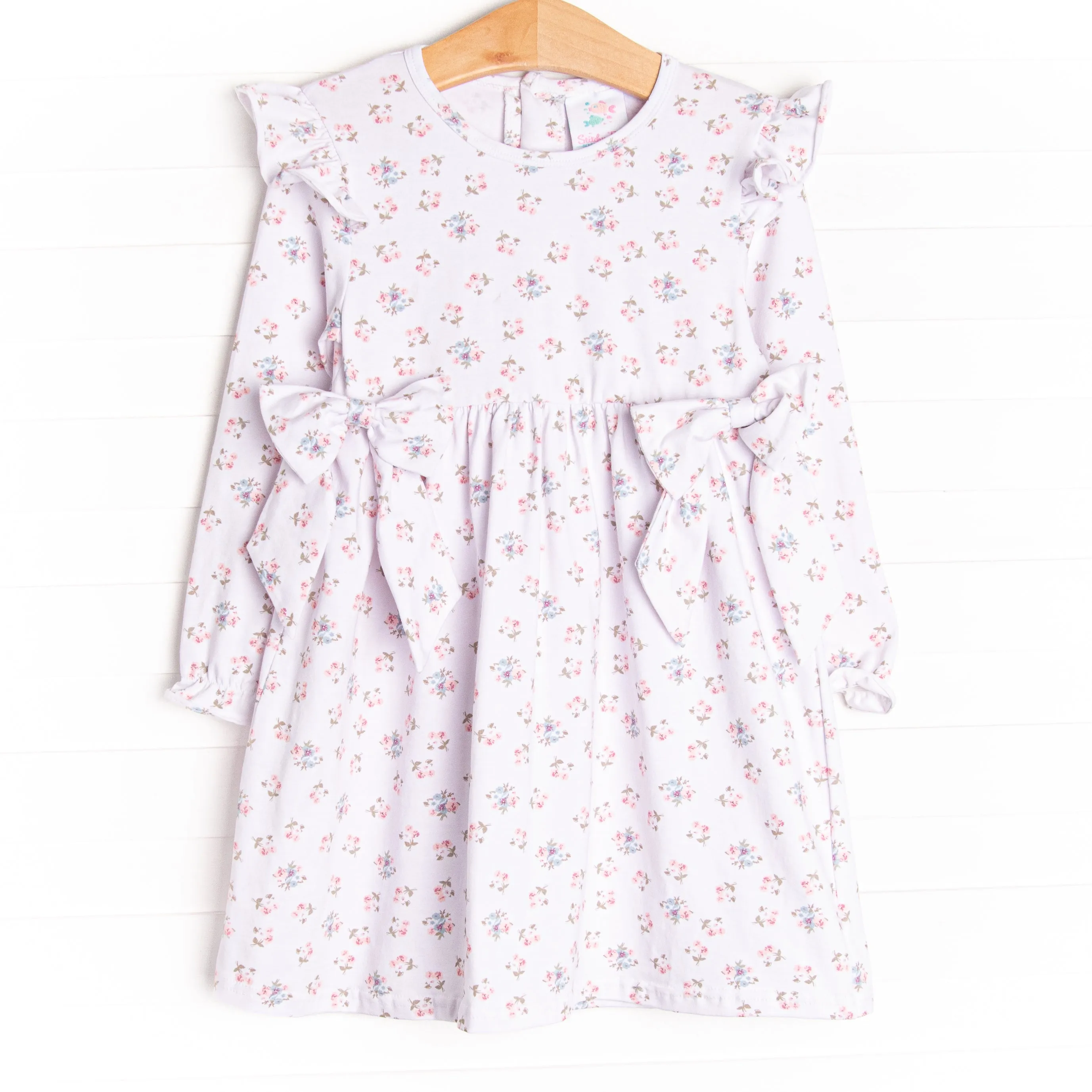 Peony Petals Dress, Pink